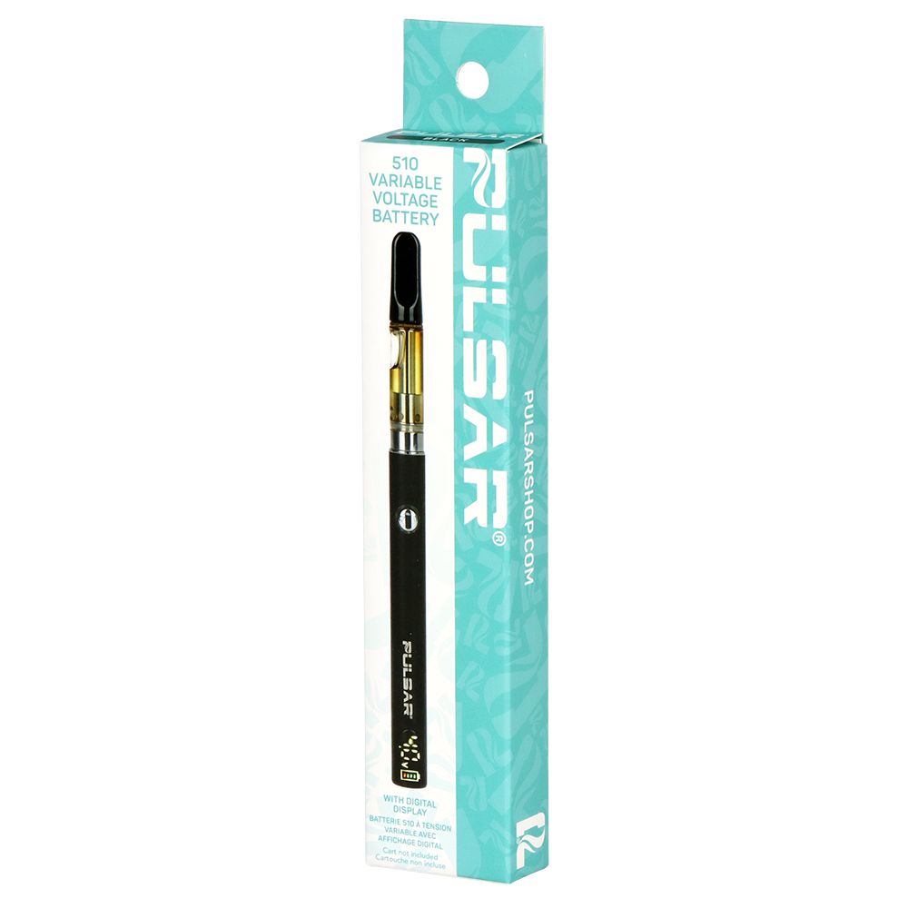 Pulsar Digital Display Slim Variable Voltage 510 Vape Battery | 400mAh