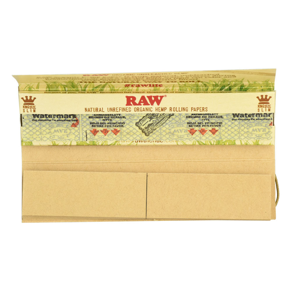 RAW Organic Connoisseur Rolling Papers | Kingsize (DIsplay Box)