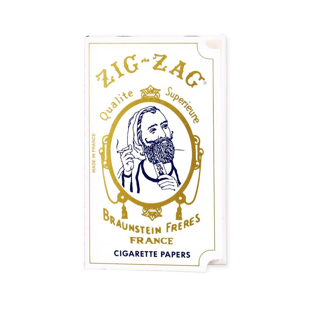 Zig Zag White Single Wide Rolling Papers (Display Box)