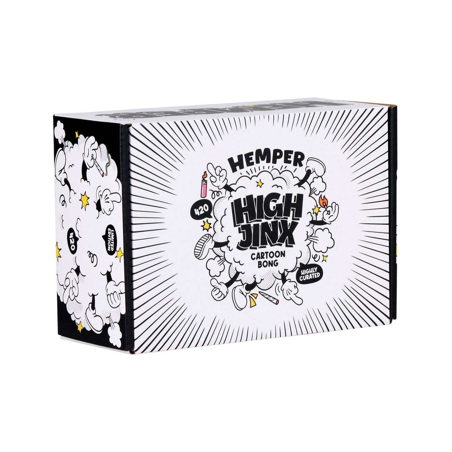 Hemper High Jinx Cartoon Glass Water Pipe / 14mm F